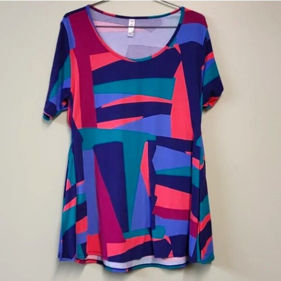 LuLaRoe Geometric Tunic Size Large - Picture 1 of 11